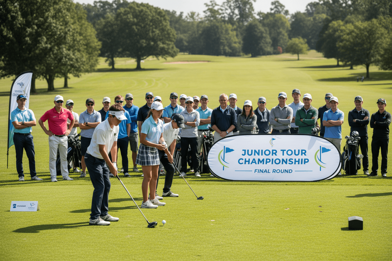Junior golf tournament at Junior National Golf